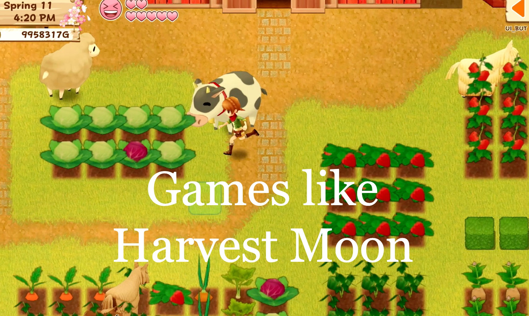 Games like Harvest Moon